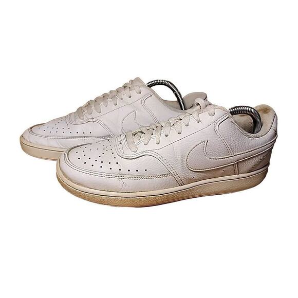 Nike Court Vision Low Triple White Mens US Size 10 Retro - Picture 1 of 5